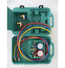 Двухвентильный манометрический коллектор Refco M2-3-Auto-Set-DS