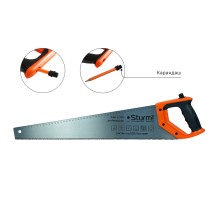 Ножовка по дереву Sturm! 1060-11-5511 со встроенным карандашом