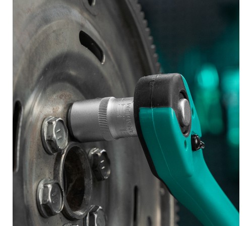 Набор инструментов, 1/2", 1/4", CrV, 12 гранные головки, пластиковый кейс, 76 предметов Stels