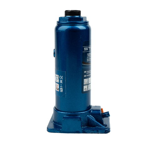 Домкрат гидравлический бутылочный, 4 т, H подъема 195-380 мм, в пластиковом кейсе Stels