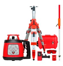 Комплект: ротационный нивелир RGK SP-310 + штатив RGK SH-170 рейка RGK LR-2
