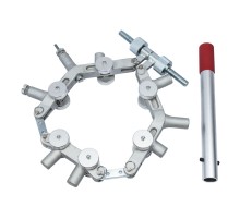 Роторный труборез Rotorica ECR 350 PE для ПНД труб Ø160-350мм