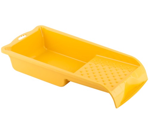 Ванночка для краски желтая 350х330 мм, педаль для фиксации FIT РОС