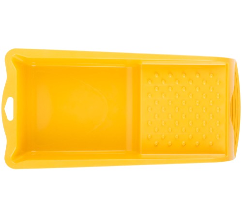 Ванночка для краски желтая 350х330 мм, педаль для фиксации FIT РОС