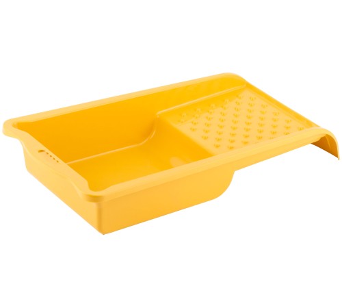 Ванночка для краски желтая 350х330 мм, педаль для фиксации FIT РОС