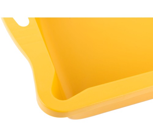 Ванночка для краски желтая 350х330 мм, педаль для фиксации FIT РОС