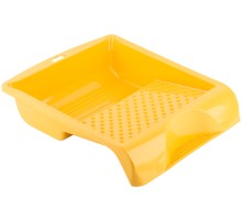Ванночка для краски желтая 310х270 мм, педаль для фиксации FIT РОС Ванночка для краски желтая 310х270 мм, педаль для фиксации FIT РОС