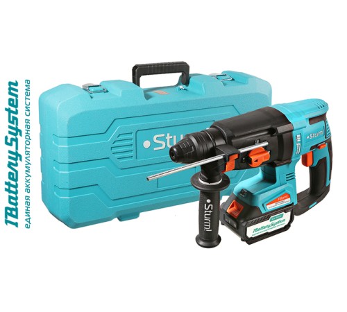 Аккумуляторный перфоратор Sturm! CRH1832BLC 1BatterySystem Аккумуляторный перфоратор Sturm! CRH1832BLC 1BatterySystem