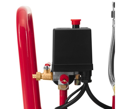 Компрессор безмасляный малошумный SPC 3000/50, 3000 Вт, ресивер 50 л, 520 л/мин// MTX