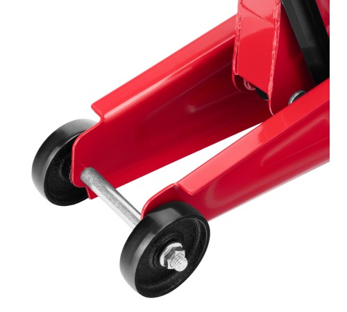 Домкрат гидравлический подкатной, 2 т, 135-320 мм, в пласт. кейсе MTX