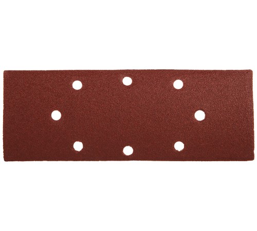 Шлифбумага, 90x235мм, Р80, 5 шт, 14 отверстий для удаления пыли, Sturm!