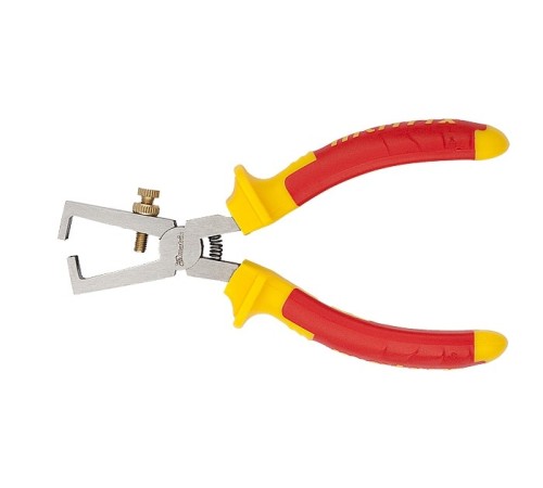 Клещи для снятия изоляции Insulated, 160 мм, двухкомпонентные рукоятки Matrix Professional Клещи для снятия изоляции Insulated, 160 мм, двухкомпонентные рукоятки Matrix Professional