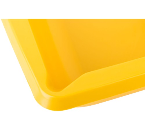 Ванночка для краски желтая 395х346 мм, педаль для фиксации, Профи FIT РОС Ванночка для краски желтая 395х346 мм, педаль для фиксации, Профи FIT РОС