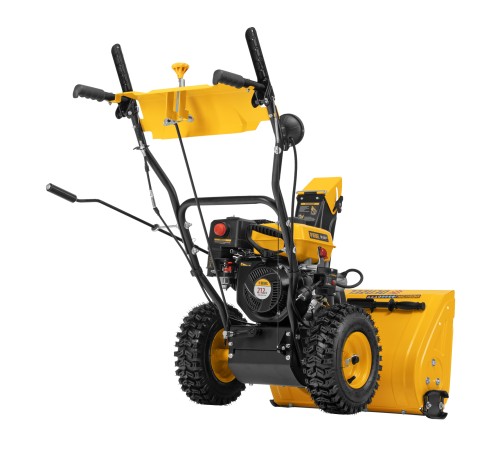 Бензиновая снегоуборочная машина SB 560 LP, 212 cc, электростартер, фара Denzel
