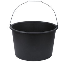 Ведро строительное пластиковое для перемешивания раствора, усиленные стенки 20 л FIT РОС