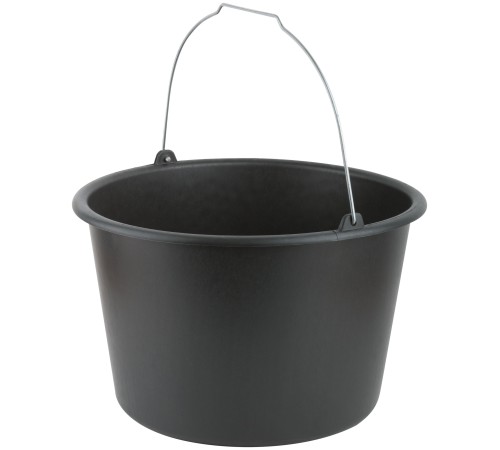 Ведро строительное пластиковое для перемешивания раствора, усиленные стенки 20 л FIT РОС