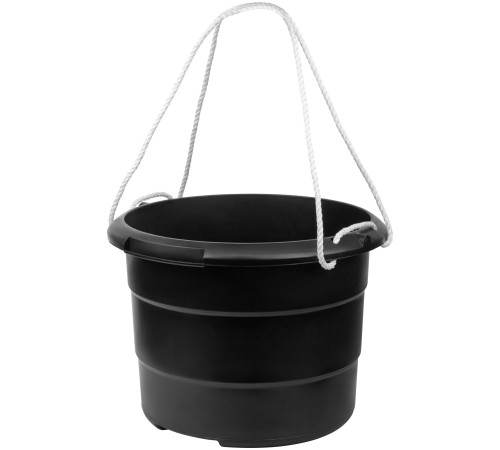 Ведро строительное пластиковое для переноски раствора, усиленные стенки, канатные ручки 40 л FIT РОС Ведро строительное пластиковое для переноски раствора, усиленные стенки, канатные ручки 40 л FIT РОС