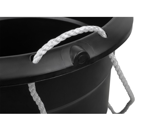 Ведро строительное пластиковое для переноски раствора, усиленные стенки, канатные ручки 40 л FIT РОС Ведро строительное пластиковое для переноски раствора, усиленные стенки, канатные ручки 40 л FIT РОС