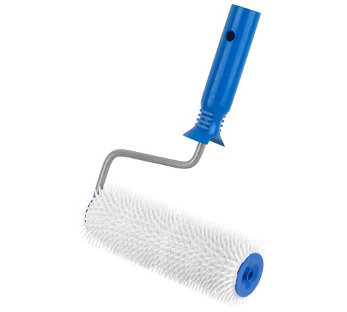 Валик пластиковый игольчатый "Мини", диаметр 72 мм, высота иглы 14 мм, 200 мм КУРС РОС