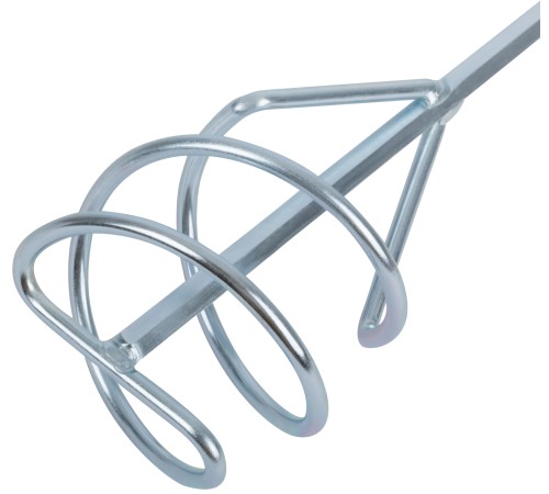 Миксер для строительных смесей оцинкованный Профи  80х400 мм FIT IT Миксер для строительных смесей оцинкованный Профи  80х400 мм FIT IT