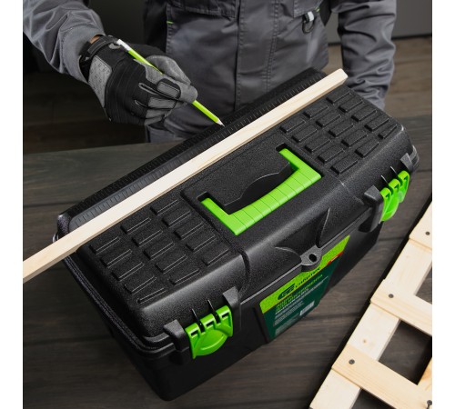 Ящик для инструмента, 530 х 275 х 290 мм, 21", пластик Сибртех Ящик для инструмента, 530 х 275 х 290 мм, 21", пластик Сибртех