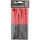 Карандаши строительные, 180 мм, 12 шт., 2-х цветные MOS
