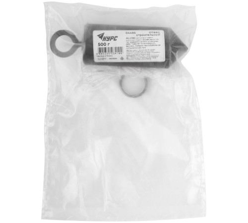 Отвес строительный цилиндрический 500 гр. КУРС РОС Отвес строительный цилиндрический 500 гр. КУРС РОС