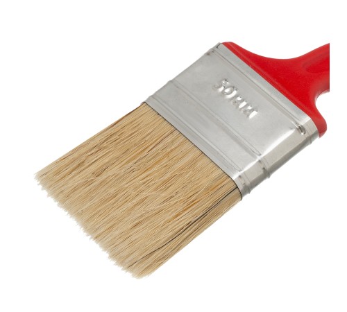 Кисть радиаторная для эмалей, 50 x 12 мм, натуральная щетина, пластиковая рукоятка, Matrix