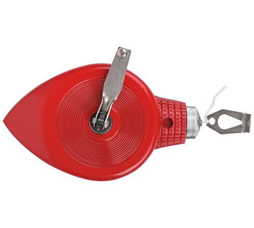 Шнур малярный отбойный, металлический корпус, в блистере 30 м, красный FIT IT