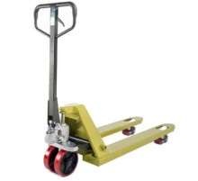 Тележка гидравлическая 2500 кг 1150 мм полиуретановые колеса TOR AC (серия J)
