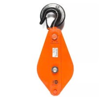 Блок монтажный однорольный с  крюком TOR HQG(L) K1-5,0 т с откидной щекой (T)