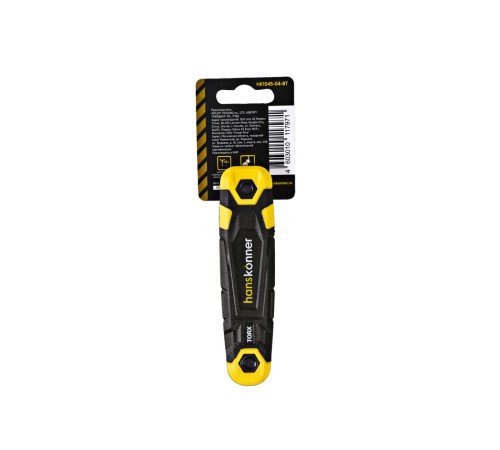 Набор ключей TORX, 8шт, T9-T40, S2, Hanskonner Набор ключей TORX, 8шт, T9-T40, S2, Hanskonner