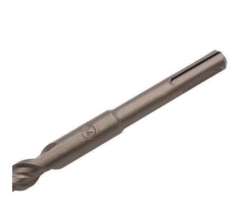 Бур по бетону, двойная спираль, три пылеотводящие кромки, 14 x 260 мм DENZEL