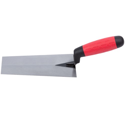 Мастерок каменщика, прорезиненная ручка 180 мм КУРС Мастерок каменщика, прорезиненная ручка 180 мм КУРС