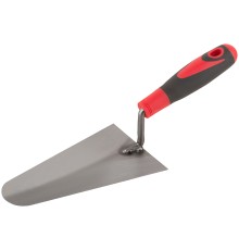 Мастерок бетонщика, прорезиненная ручка 180 мм КУРС