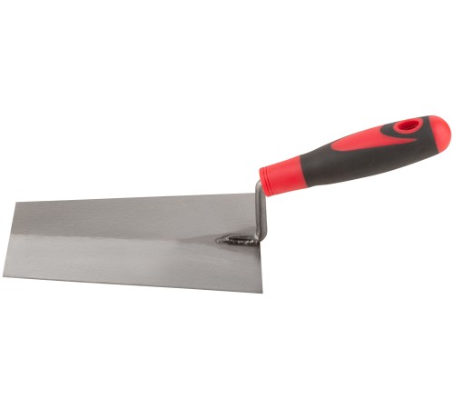 Мастерок каменщика, прорезиненная ручка 180 мм КУРС Мастерок каменщика, прорезиненная ручка 180 мм КУРС