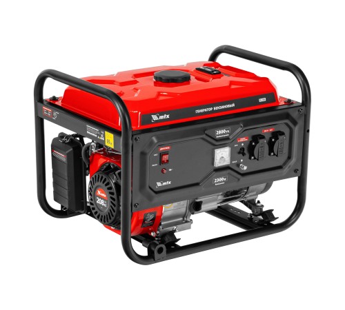 Генератор бензиновый RS-3500, 2,8 кВт, 230В, ручной стартер MTX