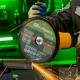 Круг отрезной по металлу, 230 х 1,6 х 22,2 мм, 84%A+16%B, в пленке, 10 шт Сибртех