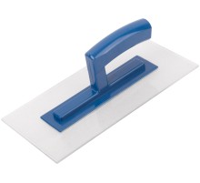 Гладилка пластиковая 280х140х3 мм, прозрачная FIT РОС