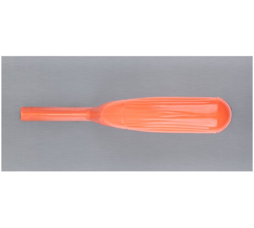 Гладилка стальная с пластиковой ручкой, 280х130 мм, плоская КУРС