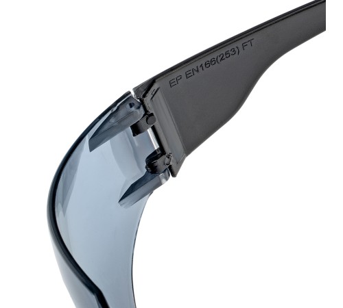 Очки защитные открытые, поликарбонатные, затемненные ОЧК203 (0-13023)