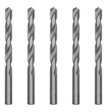 Сверло по металлу, 10.5 мм, полированное, HSS, 5 шт, цилиндрический хвостовик Matrix