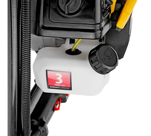 Мотобур DX-52, объём двигателя 52 см3, соединение 20 мм, без шнека Denzel