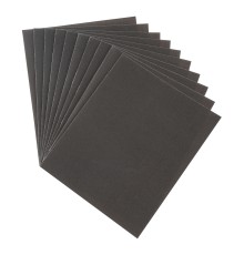 Шлифлист на тканевой основе, P 120, 230 х 280 мм, 10 шт, влагостойкий Сибртех