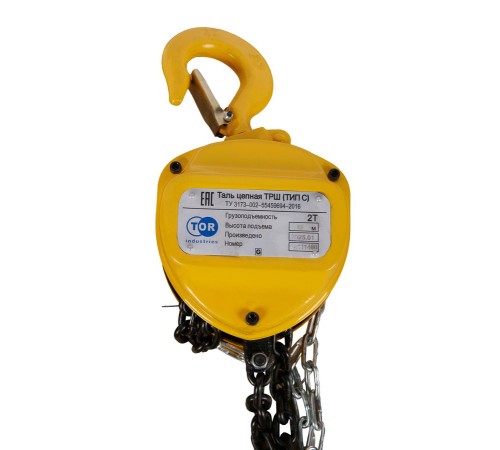 Таль ручная шестеренная TOR ТРШ C 2ТХ6М (модель 
G)