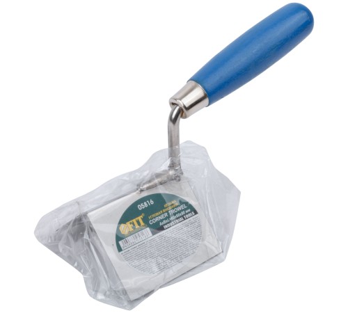 Кельма угловая нержавеющая наружная 60х60х80 мм FIT IT