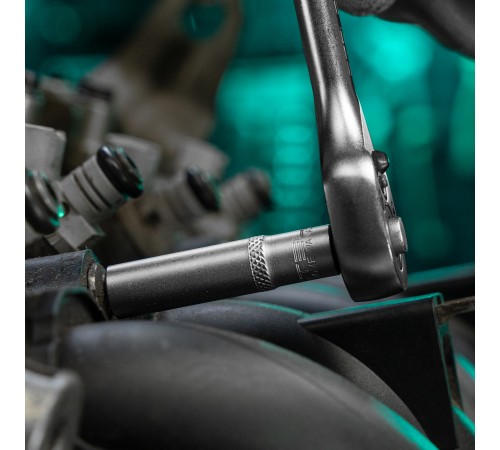 Набор торцевых головок с трещоткой, 1/4, 26 предметов Stels