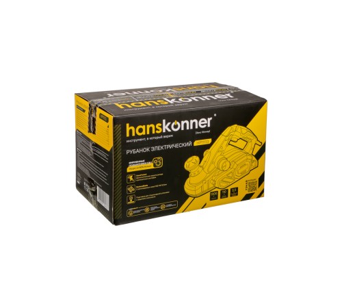 Рубанок HP11113 Hanskonner 1200Вт Рубанок HP11113 Hanskonner 1200Вт