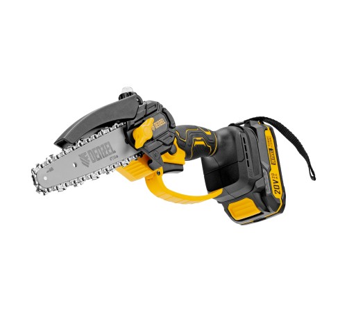 Цепная мини-пила аккумуляторная бесщет., CCS-150, шина 150 мм, Li-Ion, 20 В Denzel
