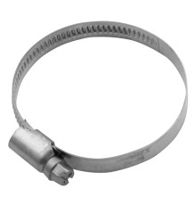 Хомуты нержавеющая сталь, Стандартное болтовое крепление 40-60 мм, 50 штук в упаковке, ширина 9 мм Сибртех